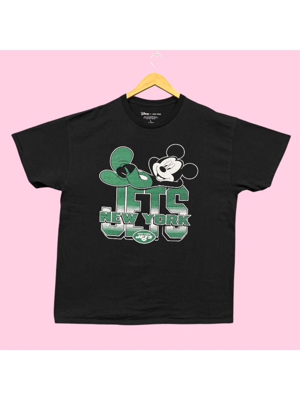 Disney Mickey Mouse x NFL Franchise AFC East New York Jets Tee L